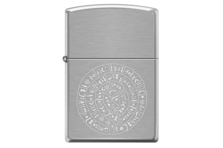 ZIPPO Festos Disc Silver