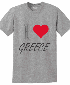 Alternative view of Κοντομάνικο I love Greece