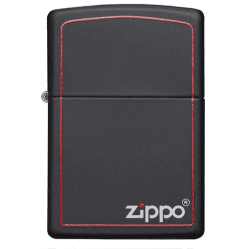 Classic Black and Red Zippo