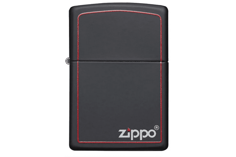 ZIPPO Classic Black and Red Zippo