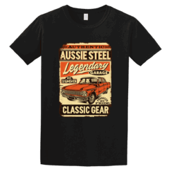 Κοντομάνικη μπλούζα Aussie Steel