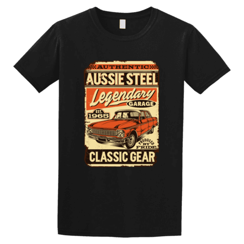 Κοντομάνικη μπλούζα Aussie Steel