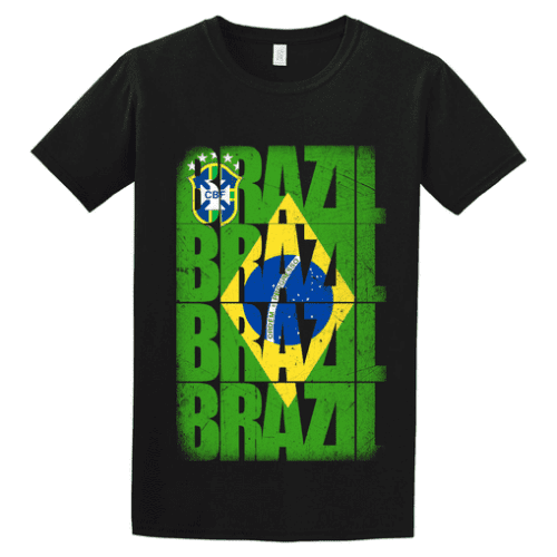 Κοντομάνικη μπλούζα Brazil