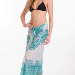 Παρεό βαμβακερό με λαχούρι