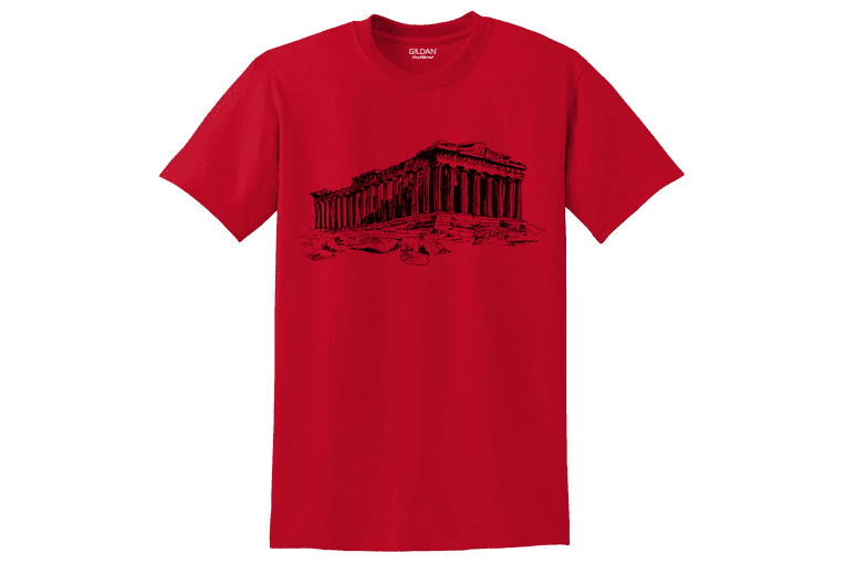  Tshirt Parthenon 2025