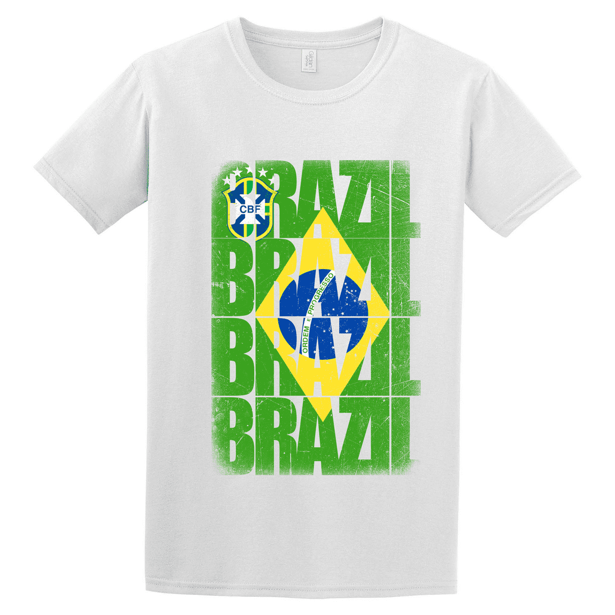  Κοντομάνικη μπλούζα Brazil 2025