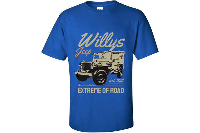  Unisex μπλούζα Willy's Jeep 2025