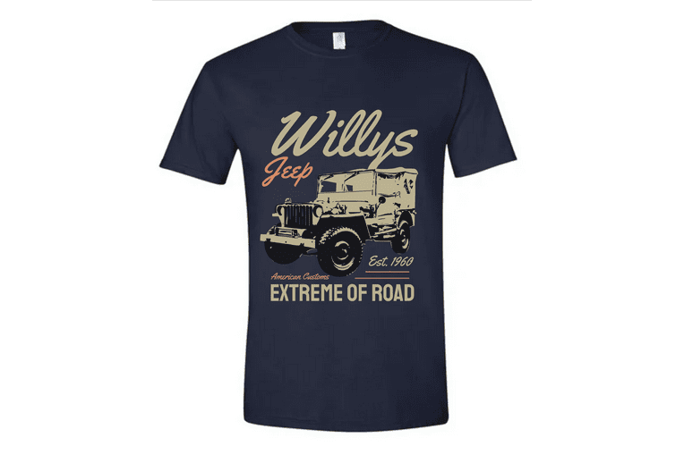  Unisex μπλούζα Willy's Jeep 2025