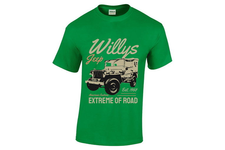  Unisex μπλούζα Willy's Jeep 2025