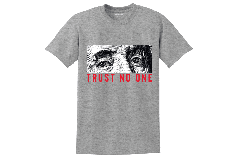  Κοντομάνικο Trust no one 2025