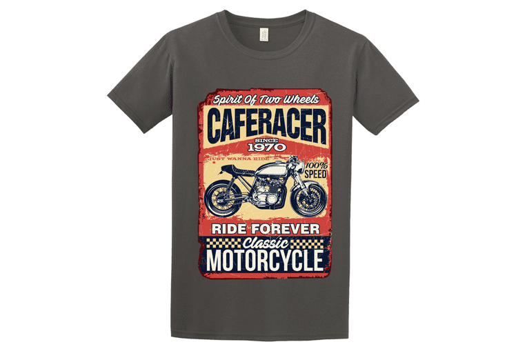  Tshirt Cafe race Motorcycle 2025