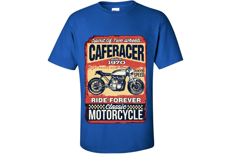  Tshirt Cafe race Motorcycle 2025