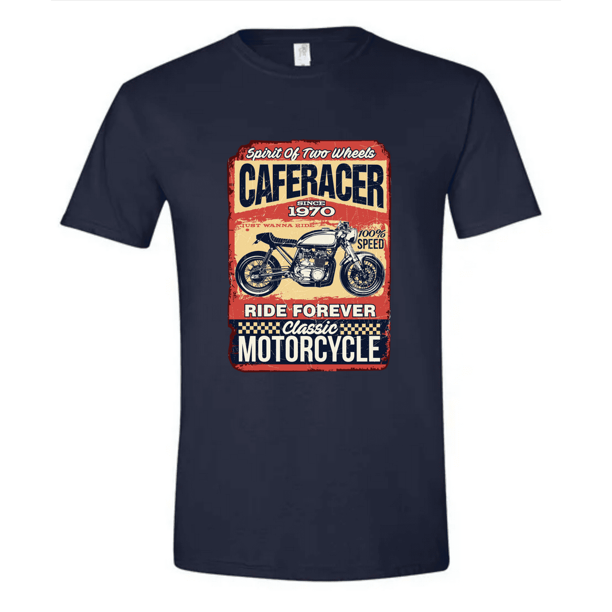  Tshirt Cafe race Motorcycle 2025