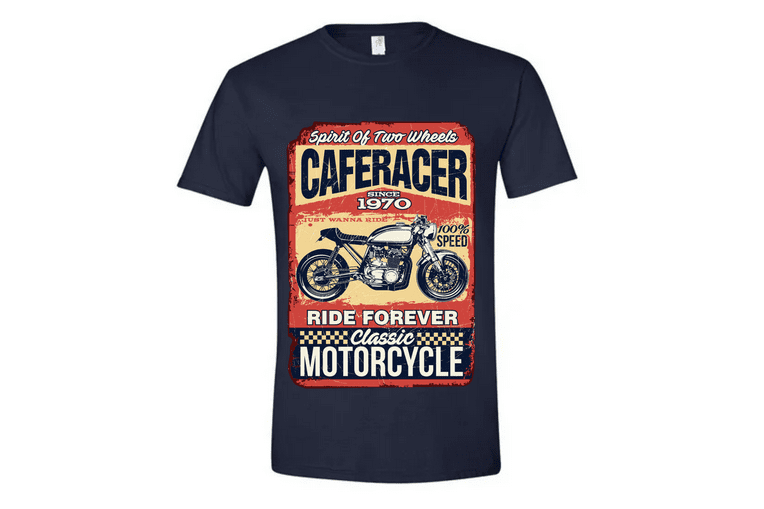  Tshirt Cafe race Motorcycle 2025