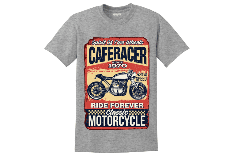  Tshirt Cafe race Motorcycle 2025