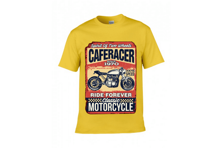  Tshirt Cafe race Motorcycle 2025