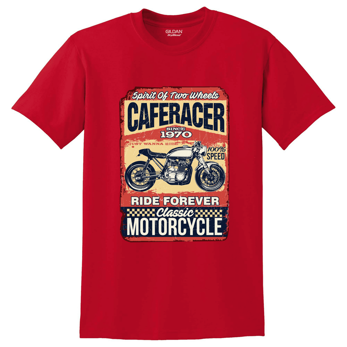  Tshirt Cafe race Motorcycle 2025