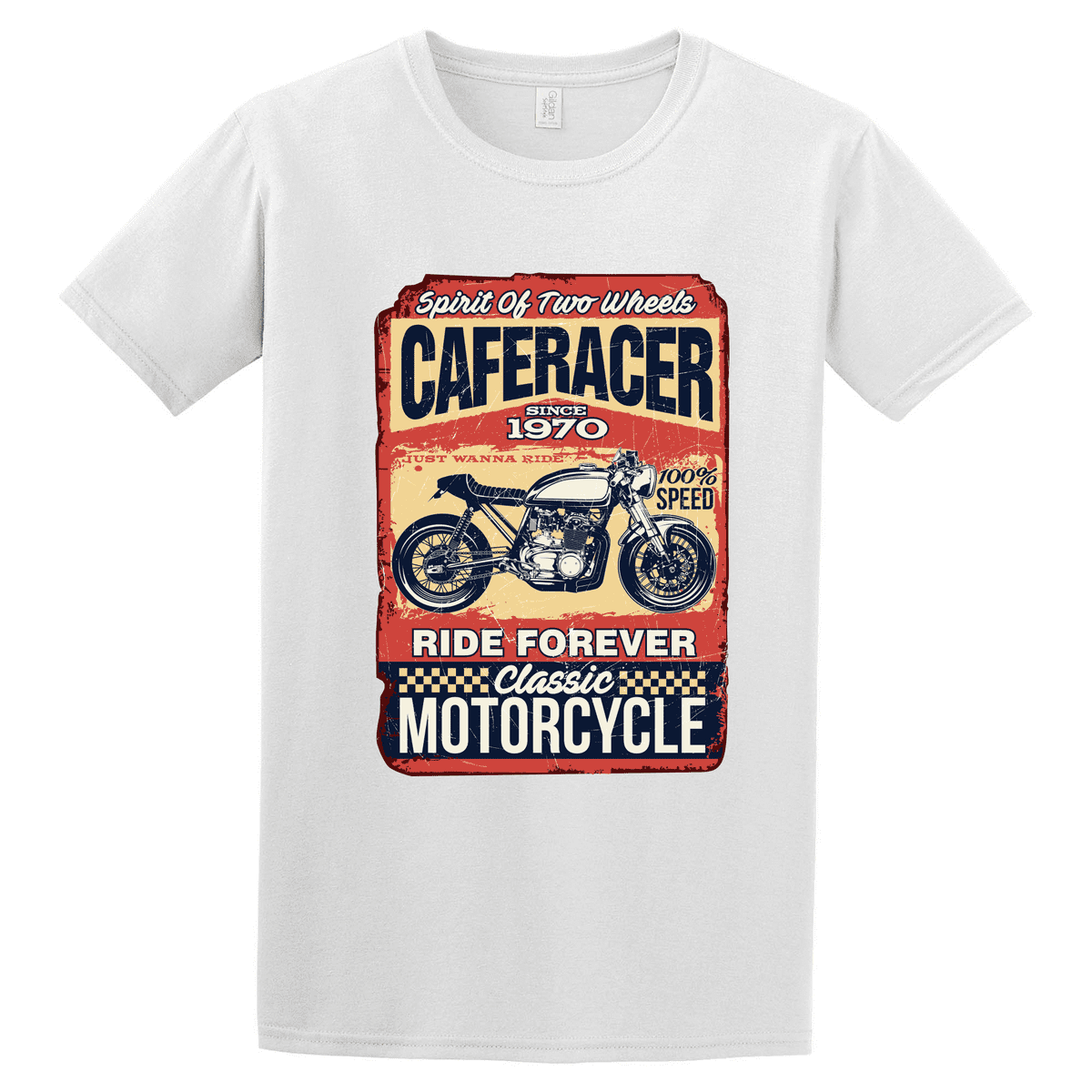  Tshirt Cafe race Motorcycle 2025