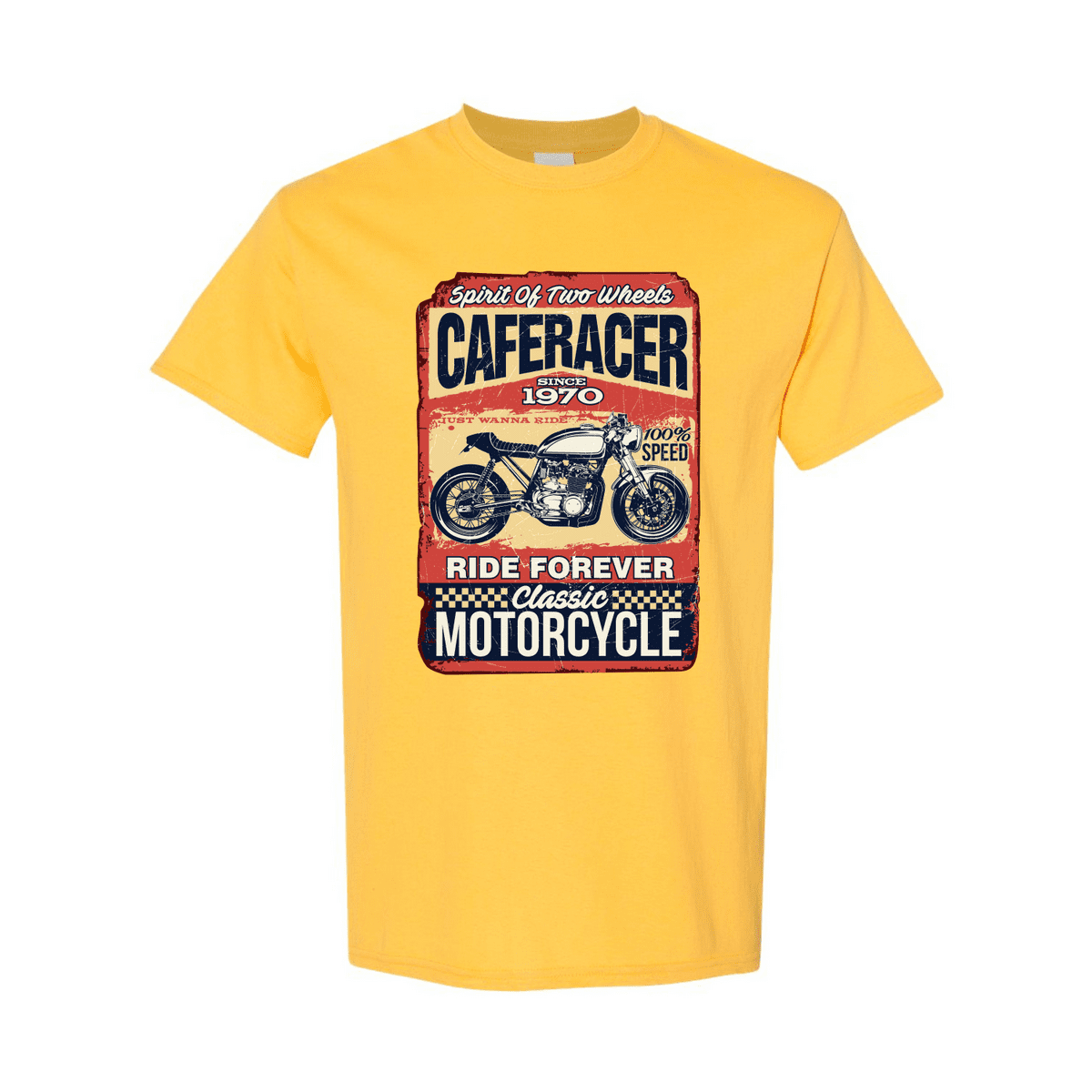  Tshirt Cafe race Motorcycle 2025