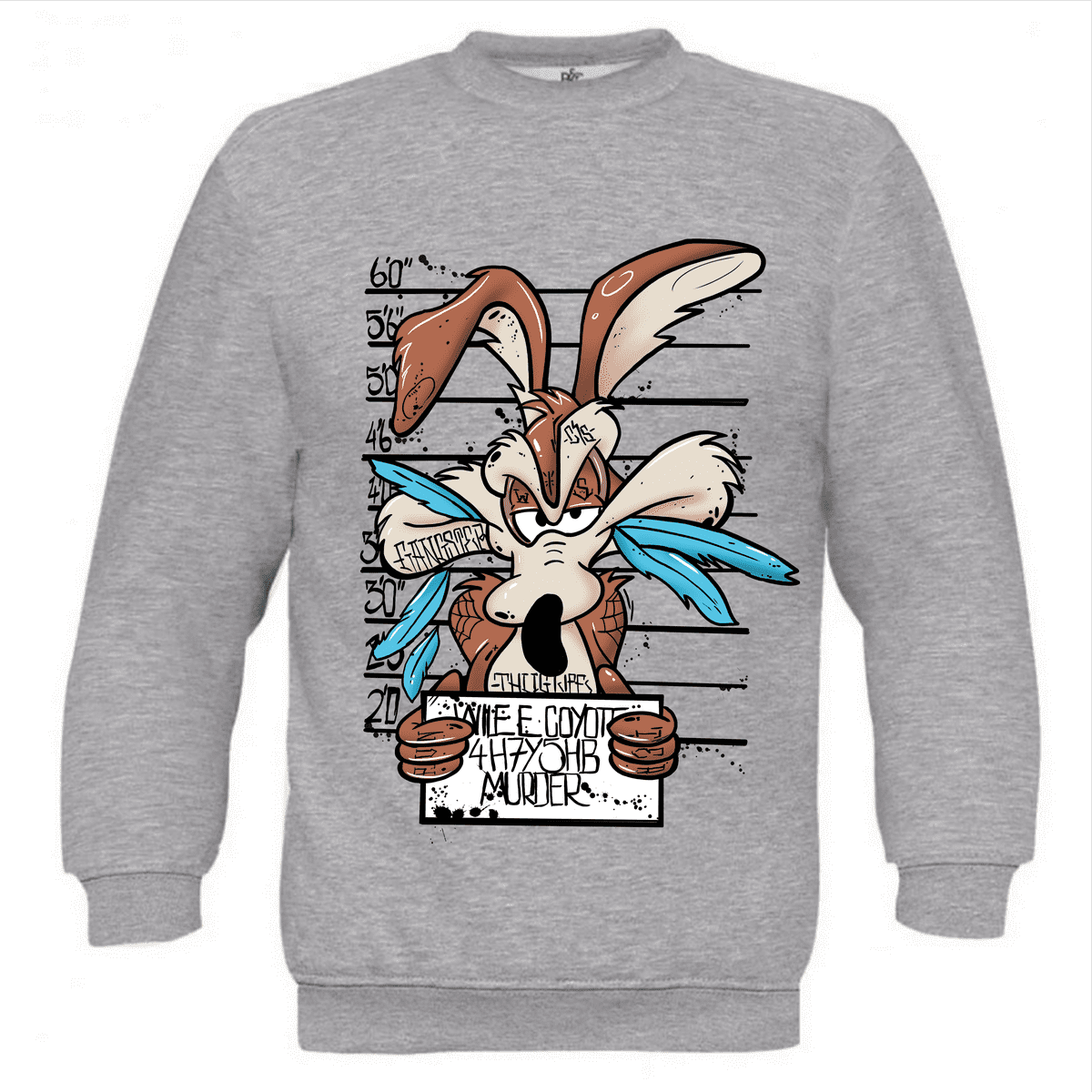 Παιδικό φούτερ Coyote Mugshot