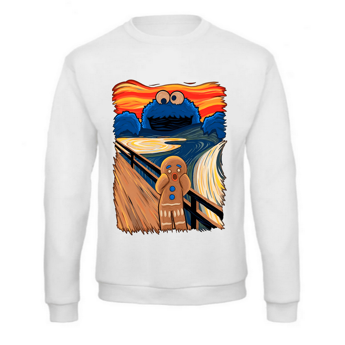 GILDAN Παιδικό φούτερ Cookie Monster
