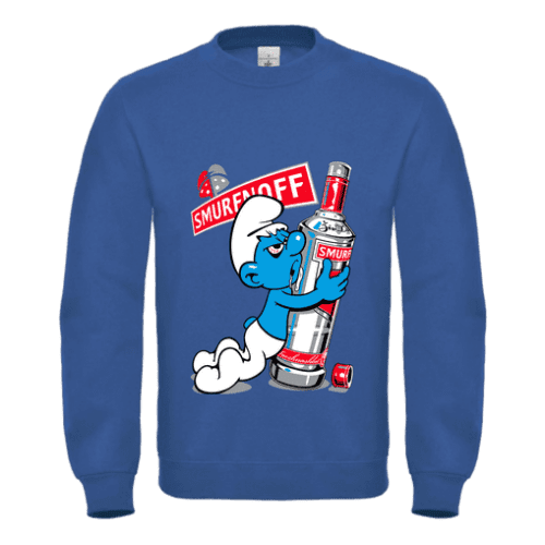 Unisex φούτερ ενηλίκων Smurfnoff