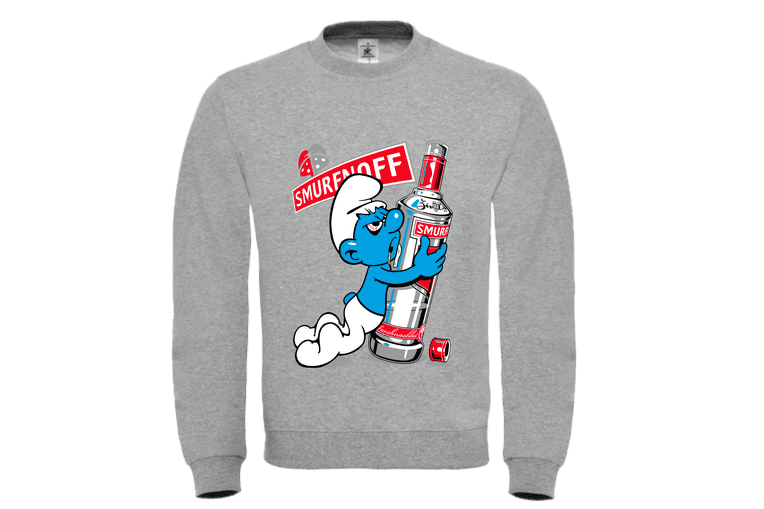  Unisex φούτερ ενηλίκων Smurfnoff 2025