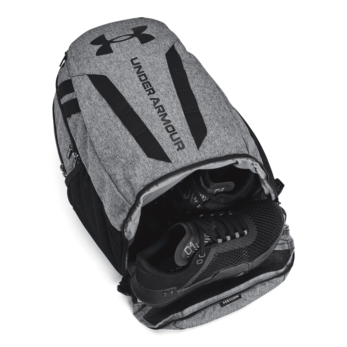 Under Armour Hustle 5.0 Backpack Black-Grey φωτογραφία