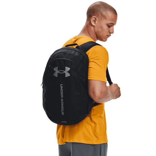 Under Armour Hustle Lite Backpack Black-PitchGrey