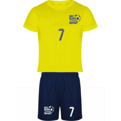 Σετ ποδοσφαίρου κίτρινο-σκούρο μπλε