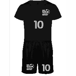 Σετ ποδοσφαίρου μαύρο