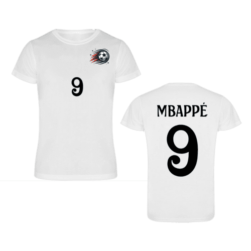 Παιδική μπλούζα ποδοσφαίρου Mbappe