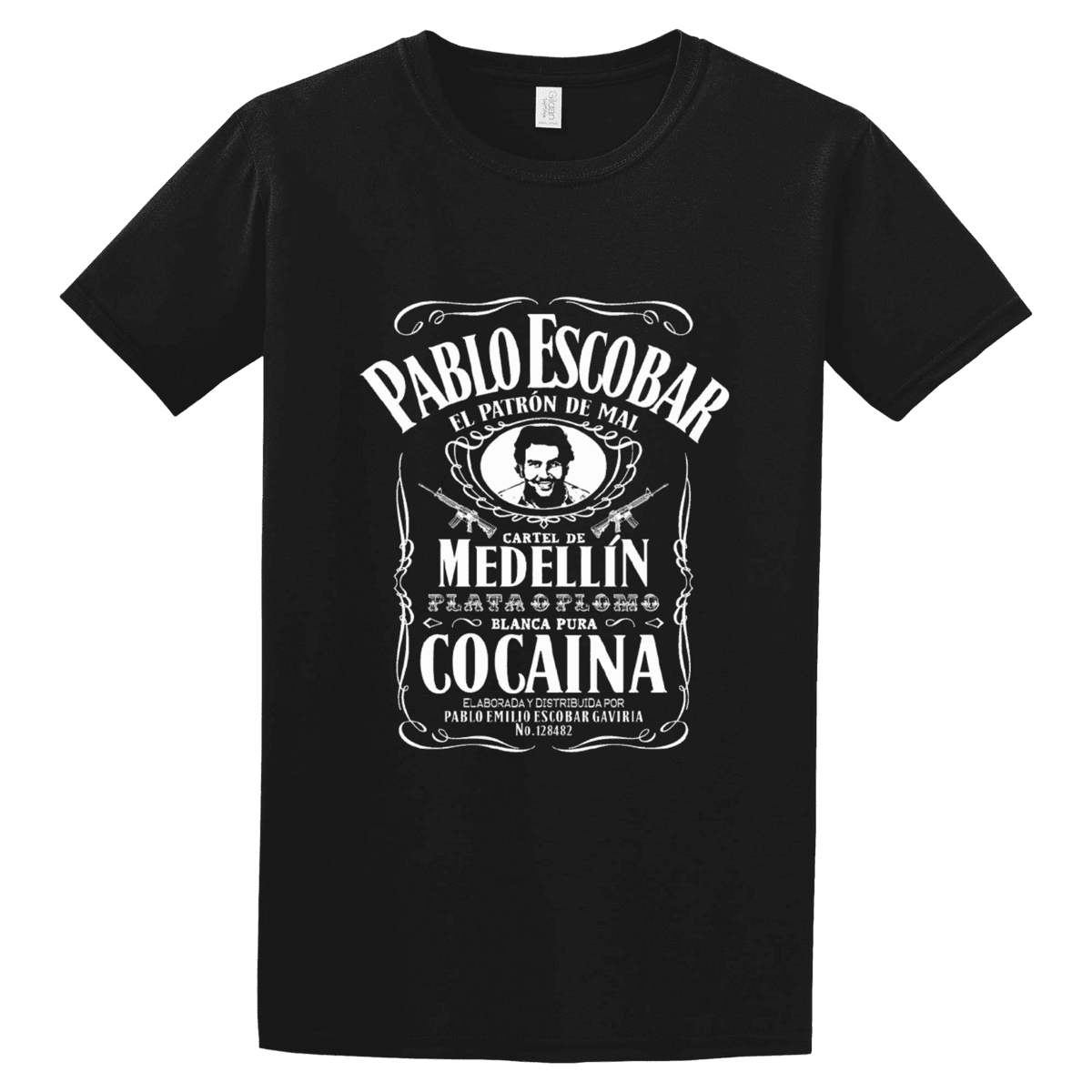  Unisex Tshirt Medellin Cocaina 2025