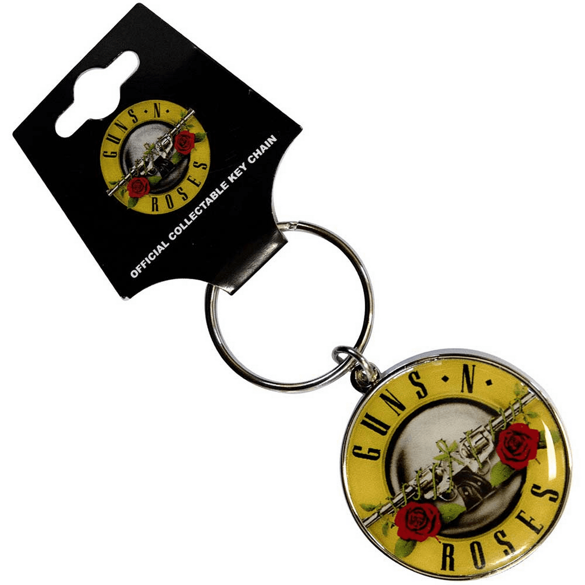 ROCK OFF Guns N' Roses Keychain: Bullet