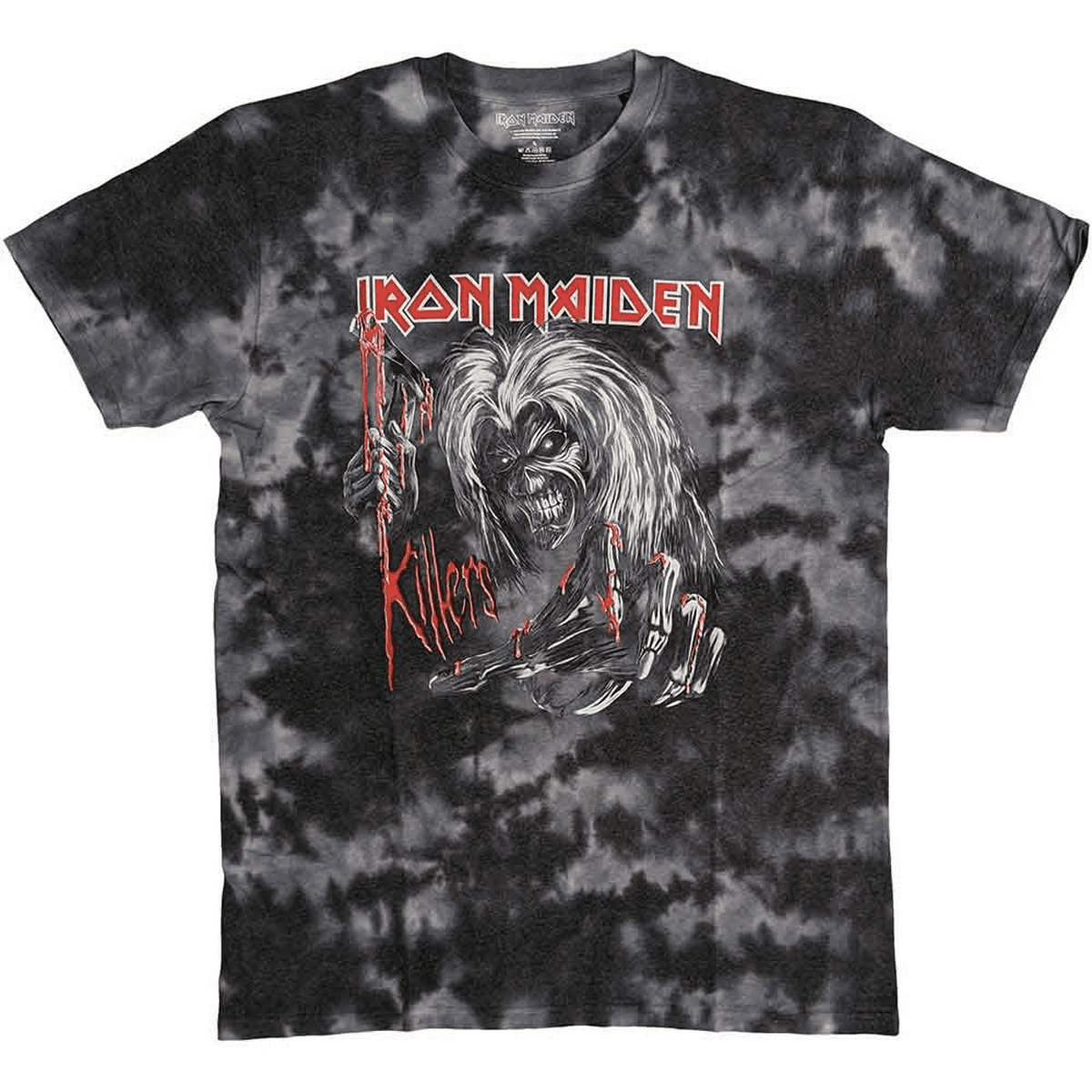 ROCK OFF Iron Maiden Unisex κοντομάνικη μπλούζα Ed Kills again