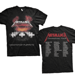 Metallica Master Of Puppets European Tour '86 κοντομάνικη μπλούζα