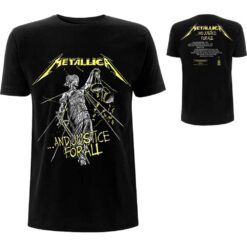 Metallica Unisex βαμβακερή μπλούζα And Justice for all