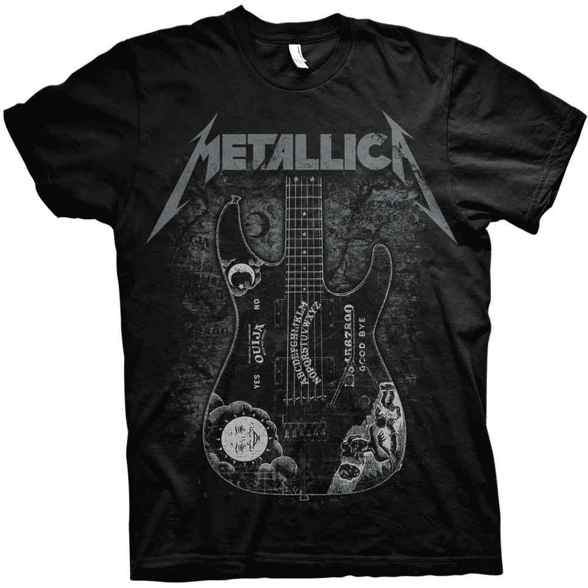 ROCK OFF Metallica Kirk Hammett Ouija Guitar Unisex μπλούζα