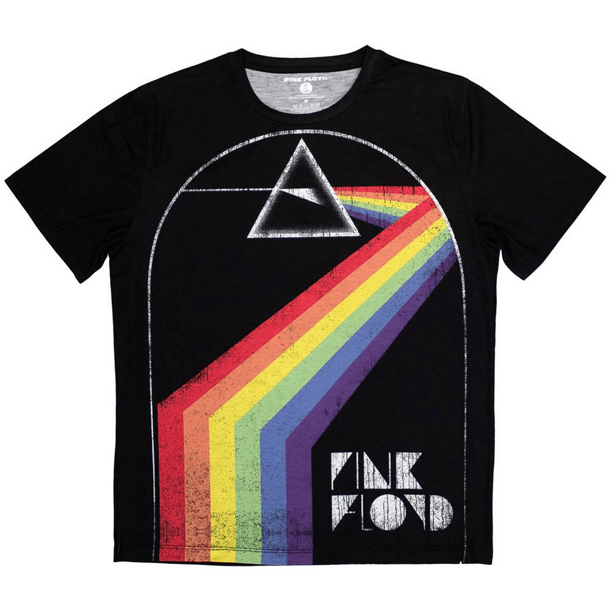 ROCK OFF Pink Floyd Prism Arch Unisex κοντομάνικη μπλούζα