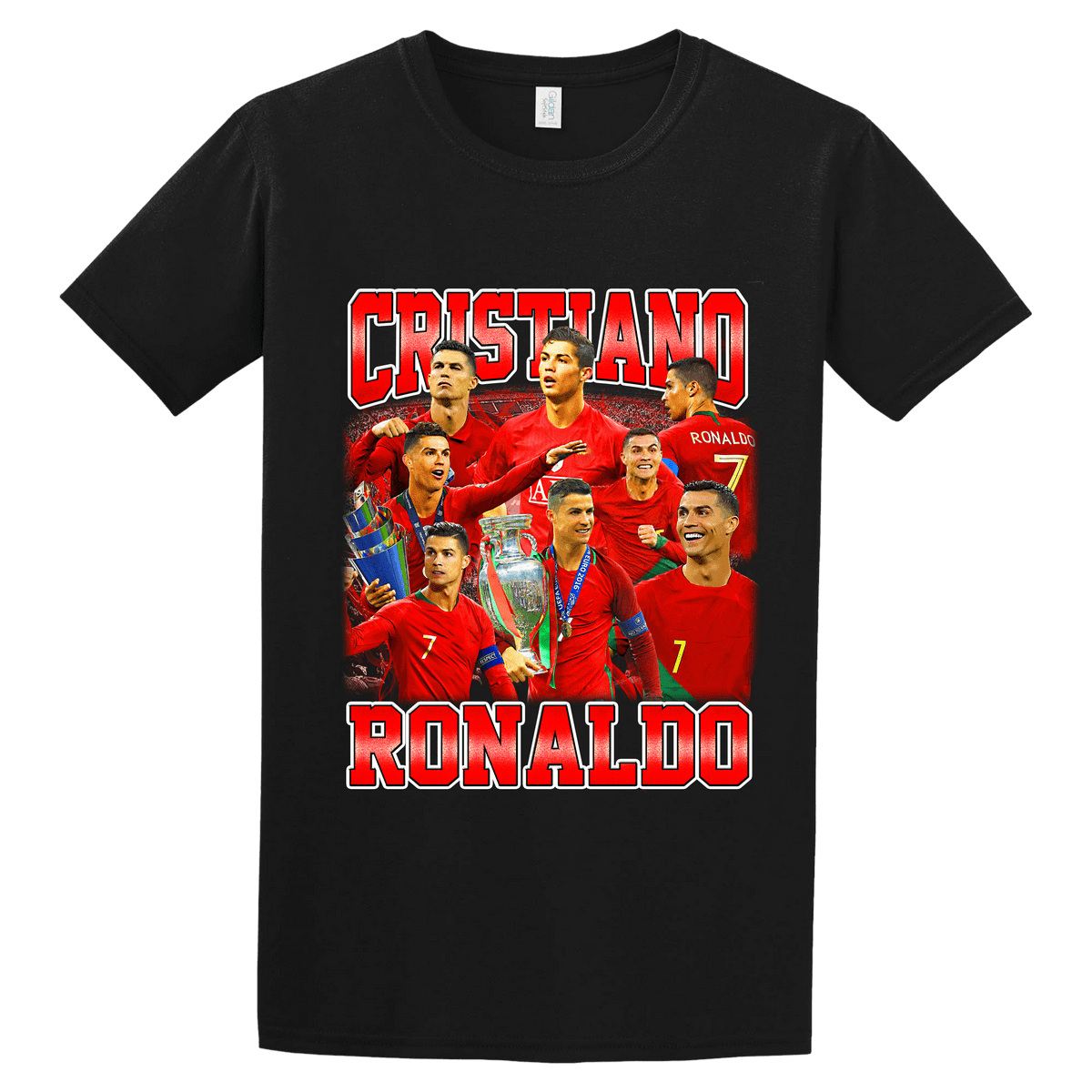 GILDAN Παιδική βαμβακερή μπλούζα Cristiano Ronaldo