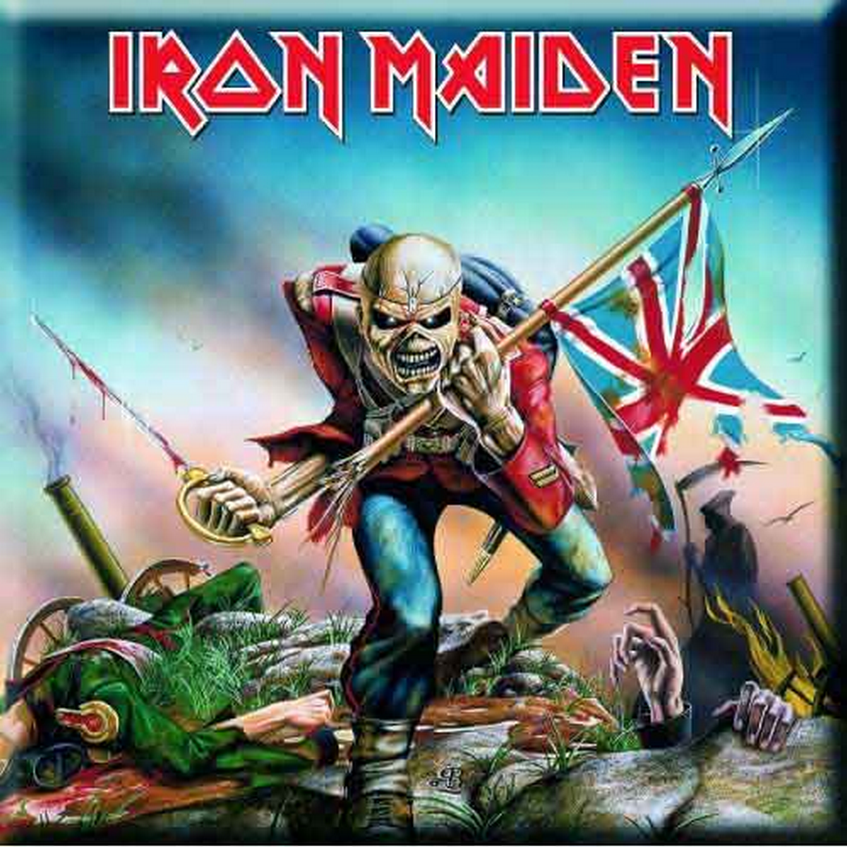 ROCK OFF Μαγνήτης ψυγείου Iron Maiden The Trooper
