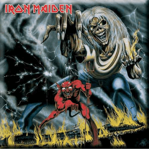 Μαγνήτης ψυγείου Iron Maiden The number of the Beast