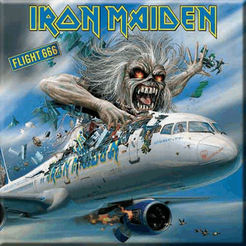 Μαγνήτης ψυγείου Iron Maiden Flight 666