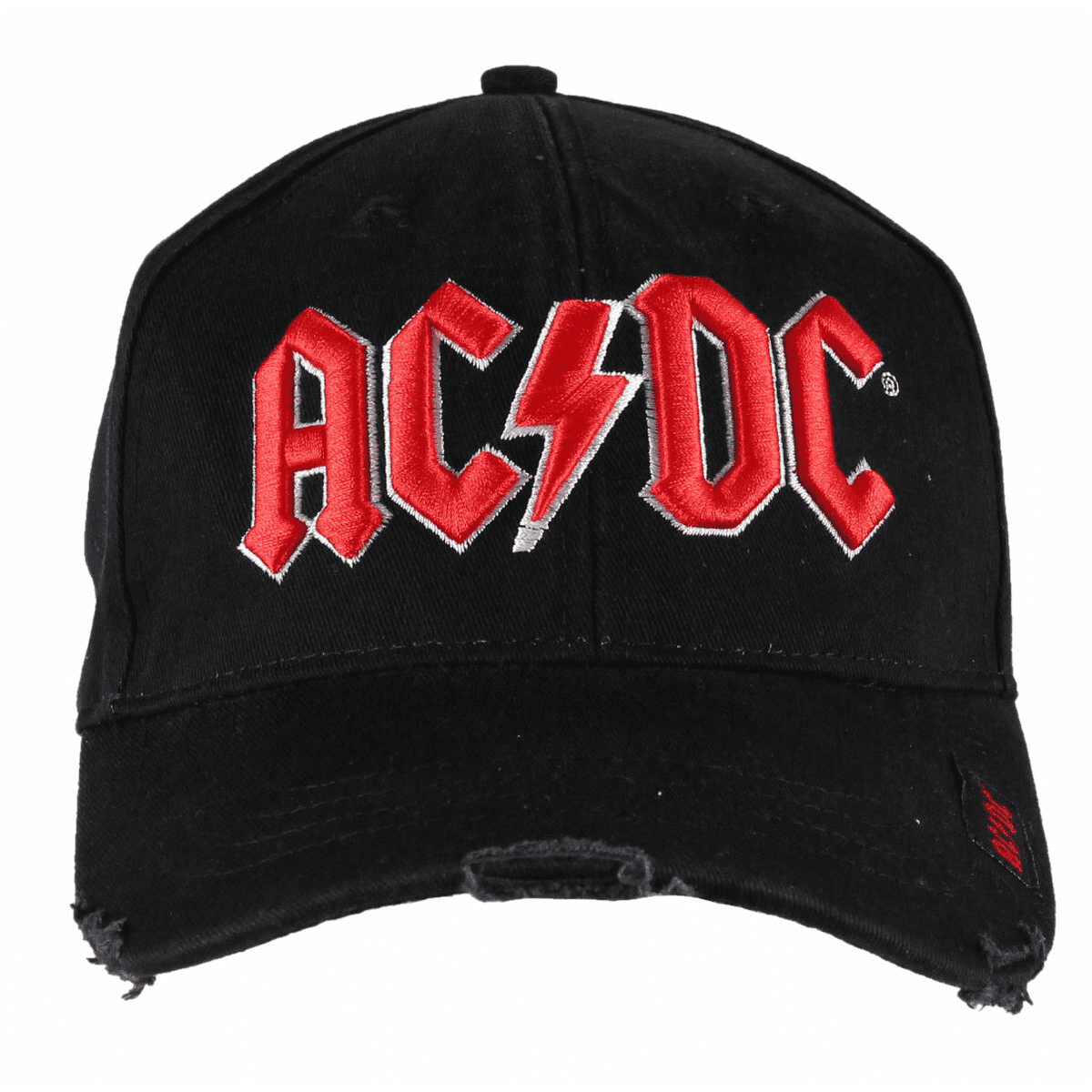 AC/DC Unisex Baseball Cap: Red Logo φωτογραφία