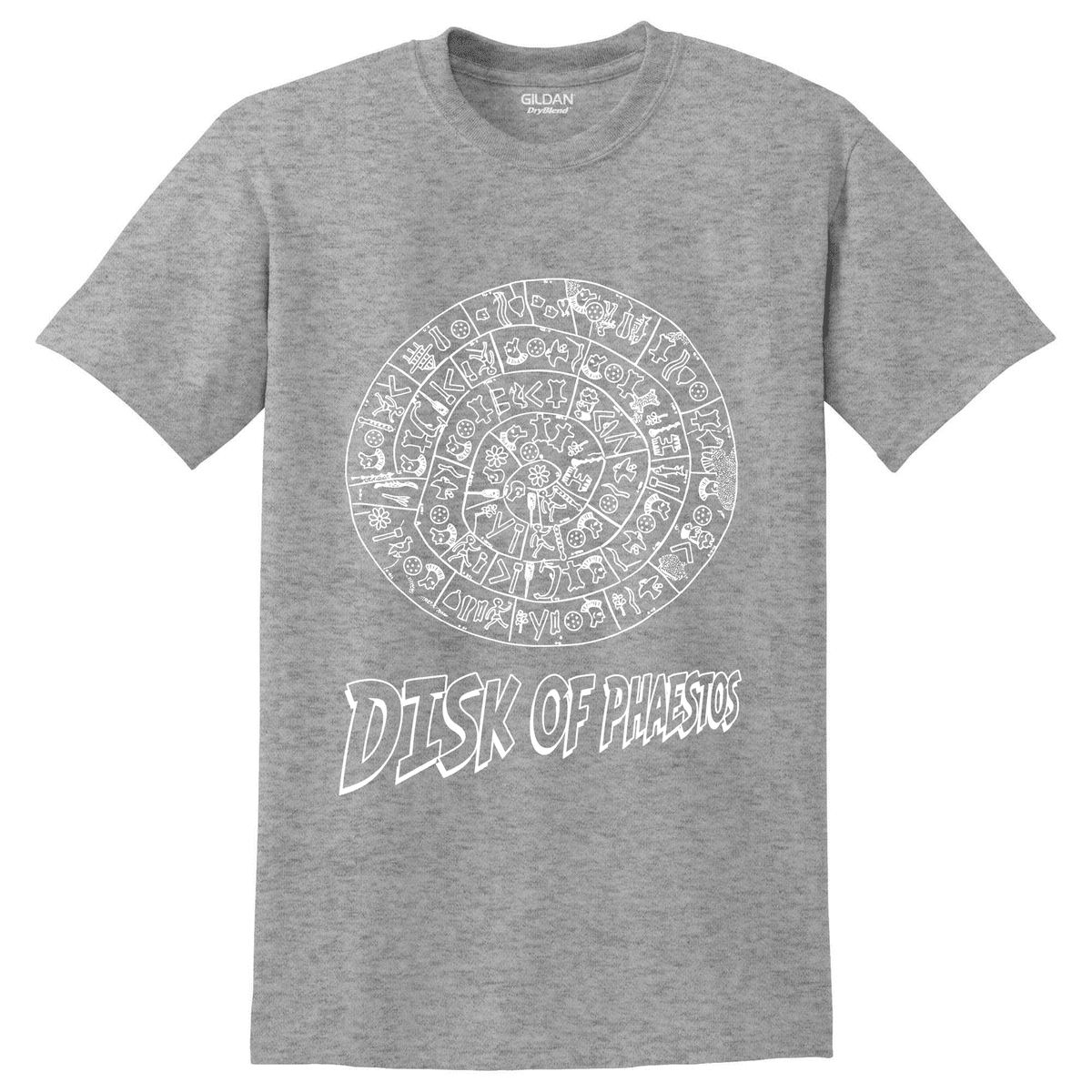 Unisex κοντομάνικη μπλούζα Disk of Phaestos