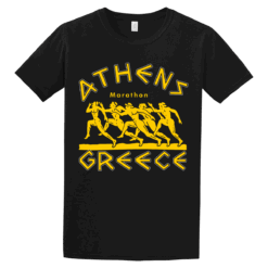 Athens Marathon κοντομάνικη μπλούζα Unisex