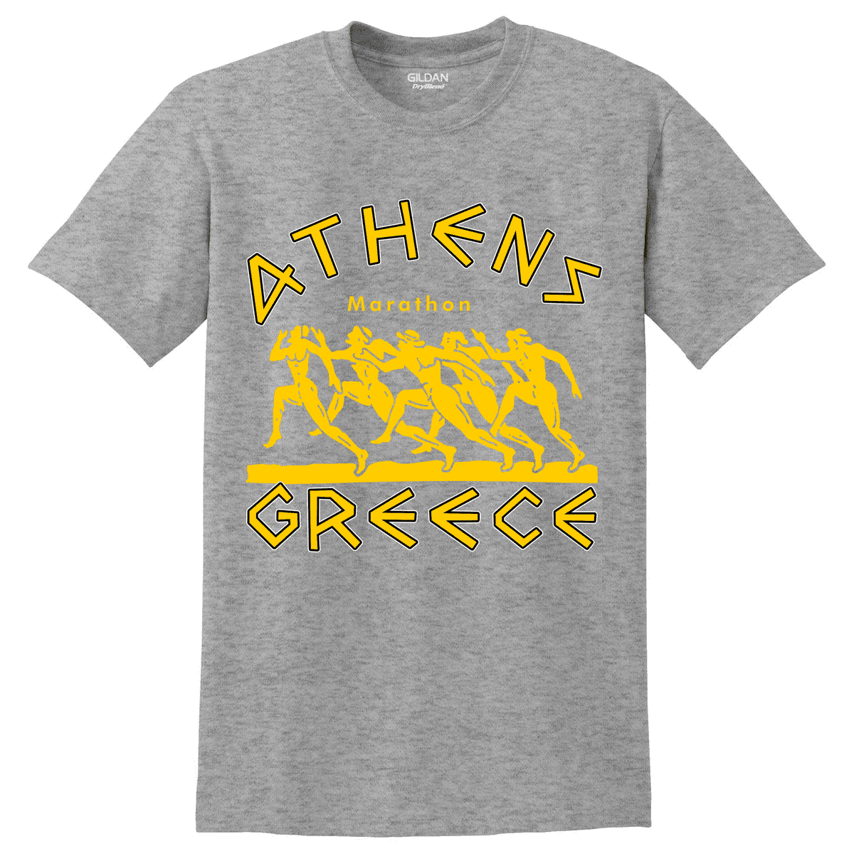 Athens Marathon κοντομάνικη μπλούζα Unisex