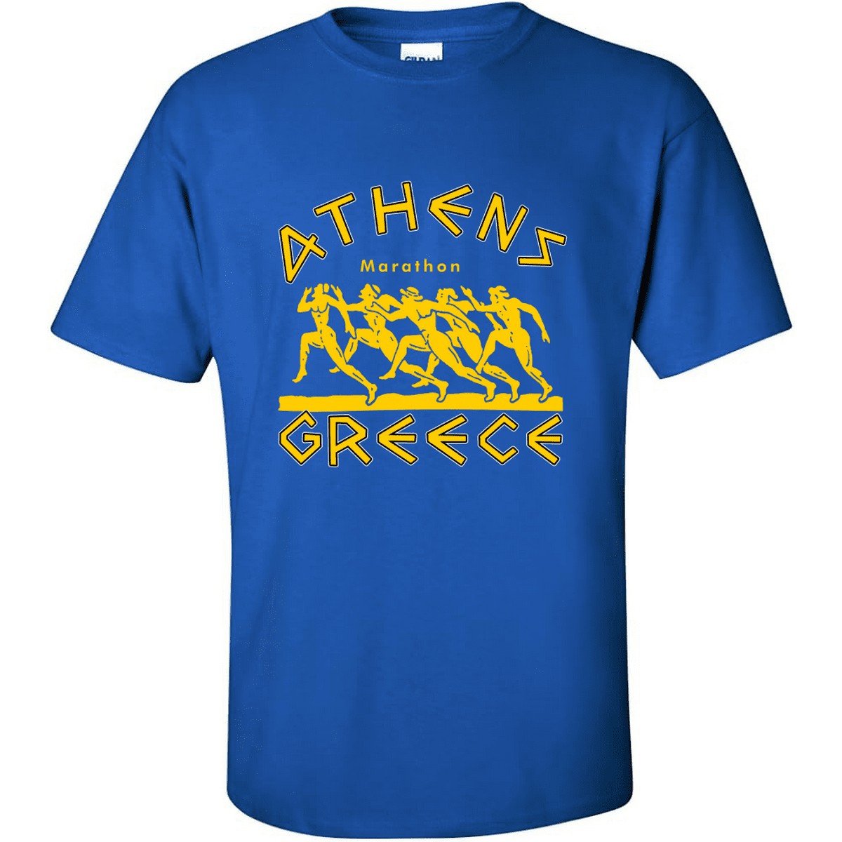 GILDAN Athens Marathon κοντομάνικη μπλούζα Unisex