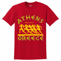 Athens Marathon κοντομάνικη μπλούζα Unisex