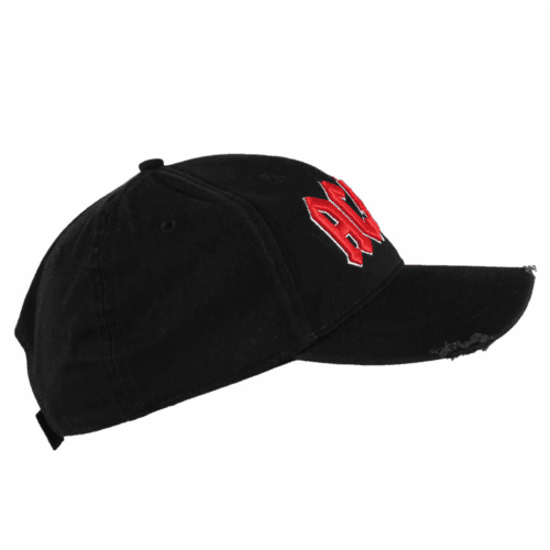 AC/DC Unisex Baseball Cap: Red Logo 7